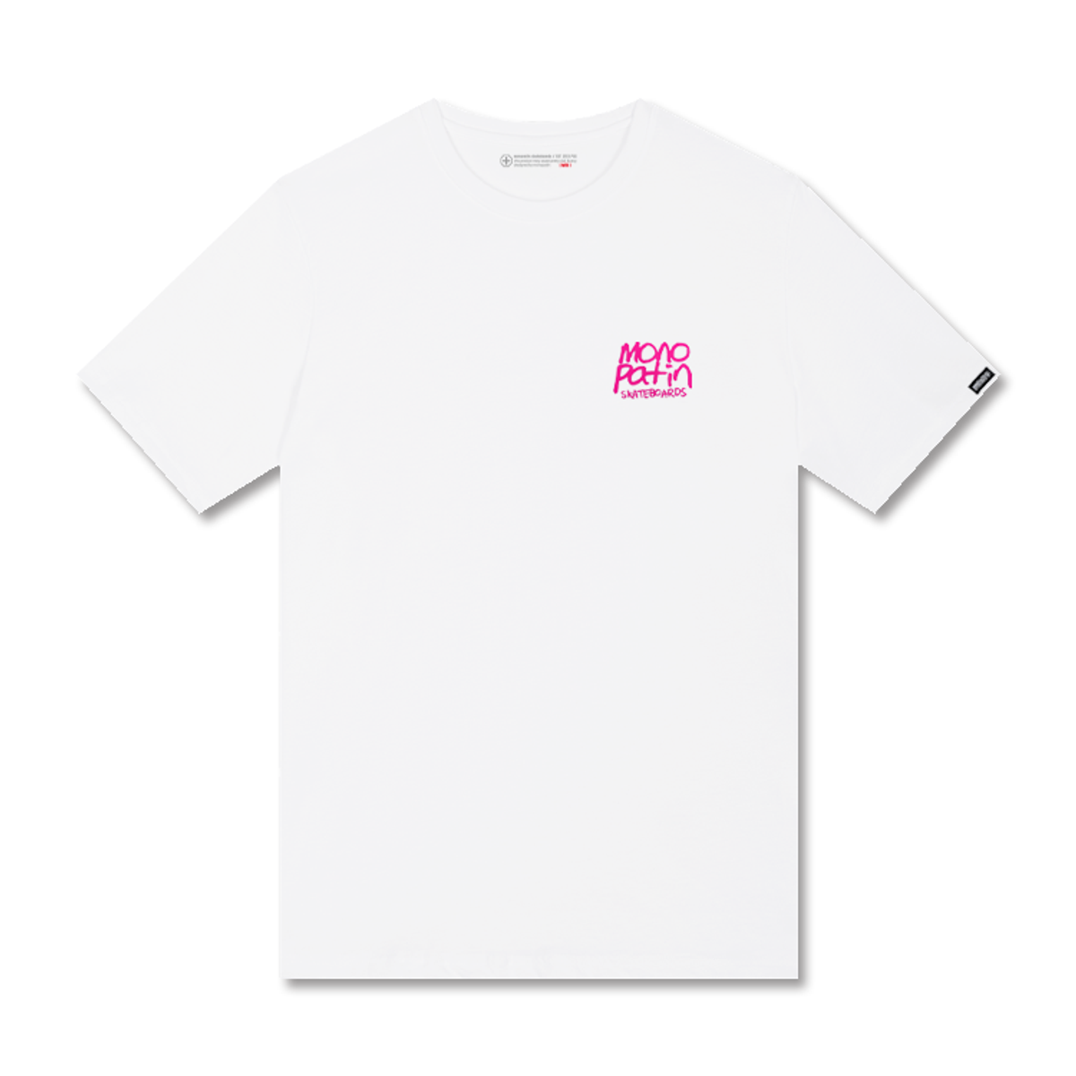 모노파틴(MONOPATIN) monopatin x Hej  t shirt - bright white
