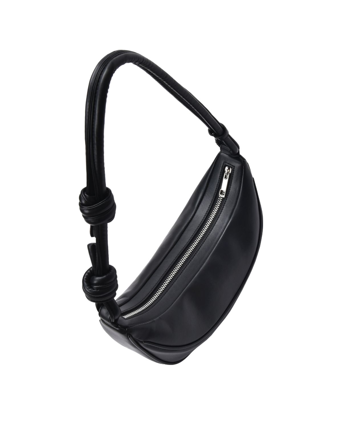 사비(4OUR B) Bent Rope Bag Black