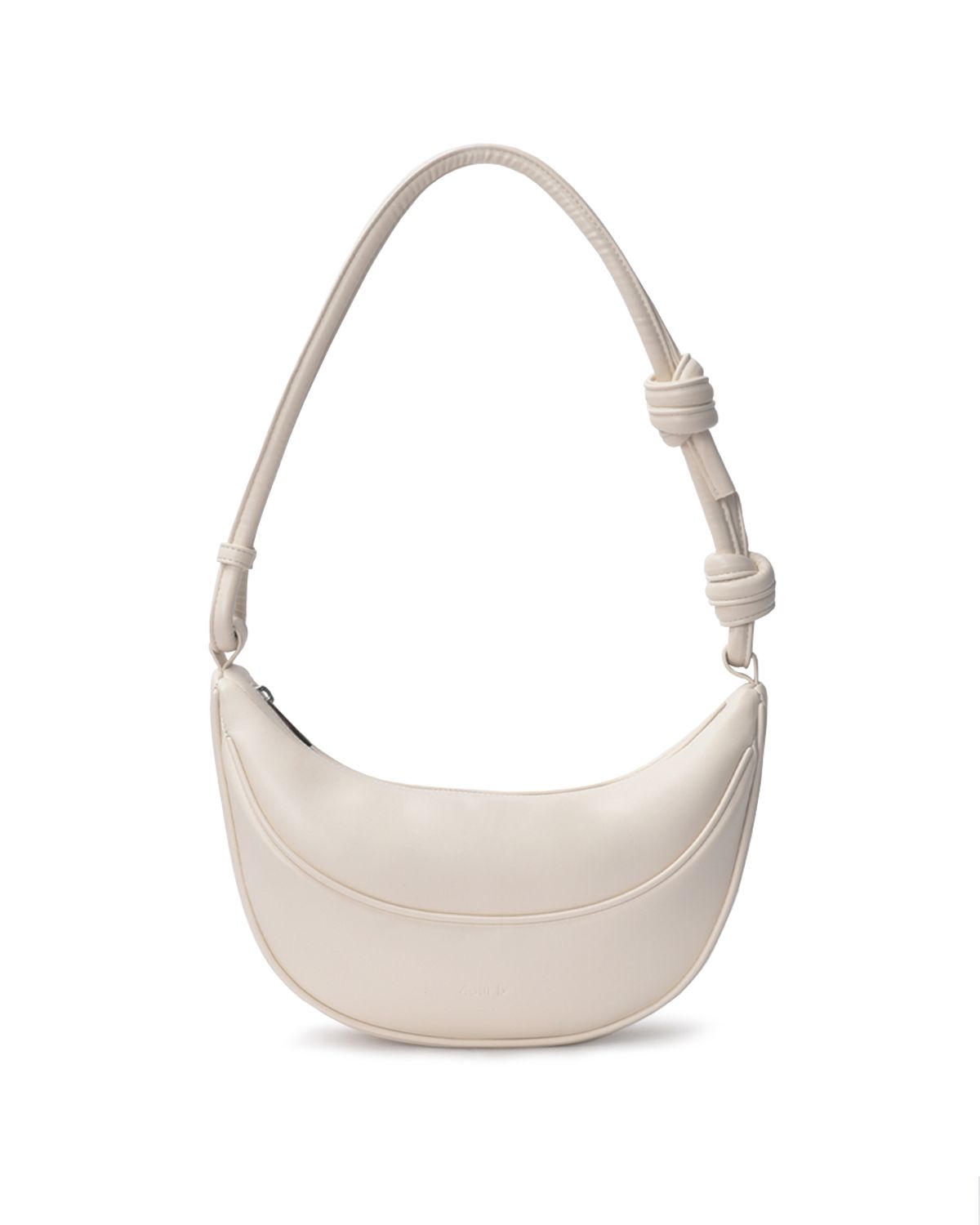 사비(4OUR B) Bent Rope Bag Ivory