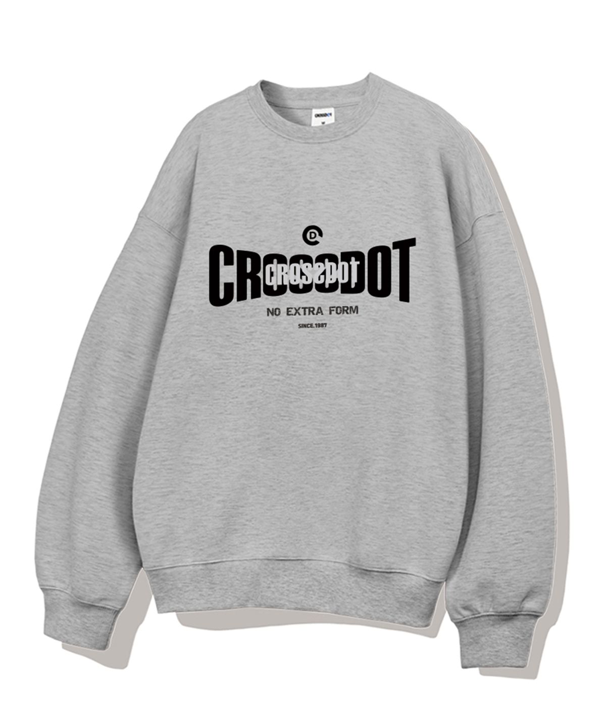 크로스닷(CROSSDOT) 닷베이스 오버핏 맨투맨 5 Color [CRDM_3002]