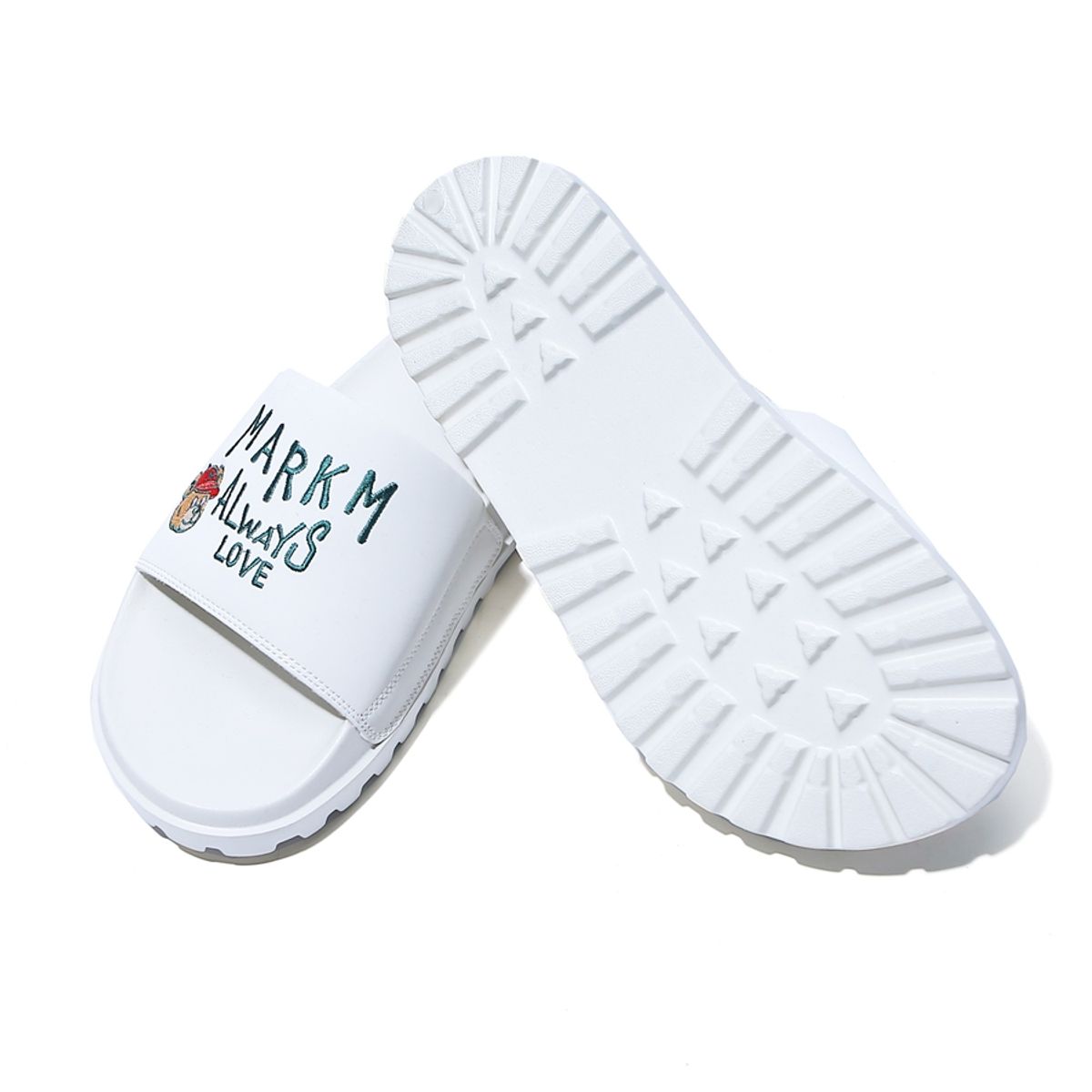 마크엠(MARKM) ALWAYS LOVE BEAR SLIDE IVORY