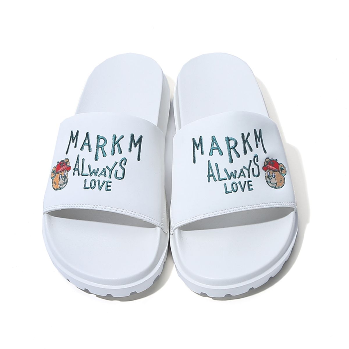 마크엠(MARKM) ALWAYS LOVE BEAR SLIDE IVORY