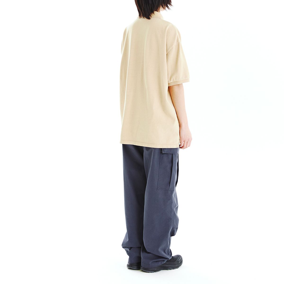 마하그리드(MAHAGRID) THIRD LOGO PK PIGMENT POLO BEIGE(MG2CMMT537A)