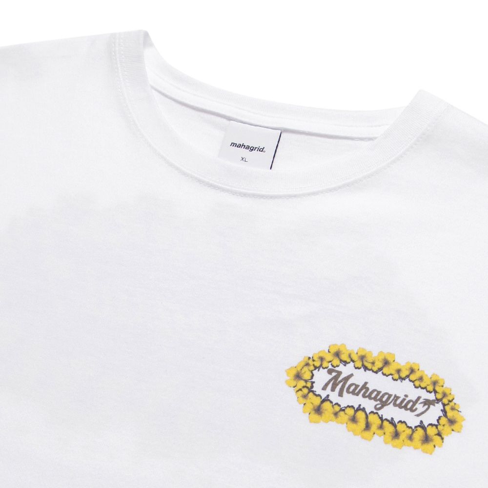 【mahagrid】22SS★ HIBISCUS TEE MUSINSA | MAHAGRID HIBISCUS TEE WHITE(MG2CMMT519A)