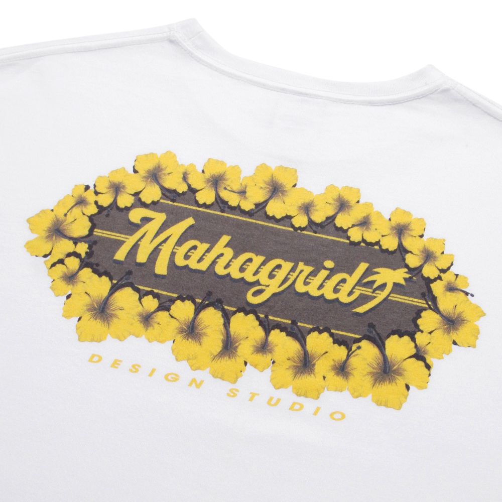 【mahagrid】22SS★ HIBISCUS TEE MUSINSA | MAHAGRID HIBISCUS TEE WHITE(MG2CMMT519A)