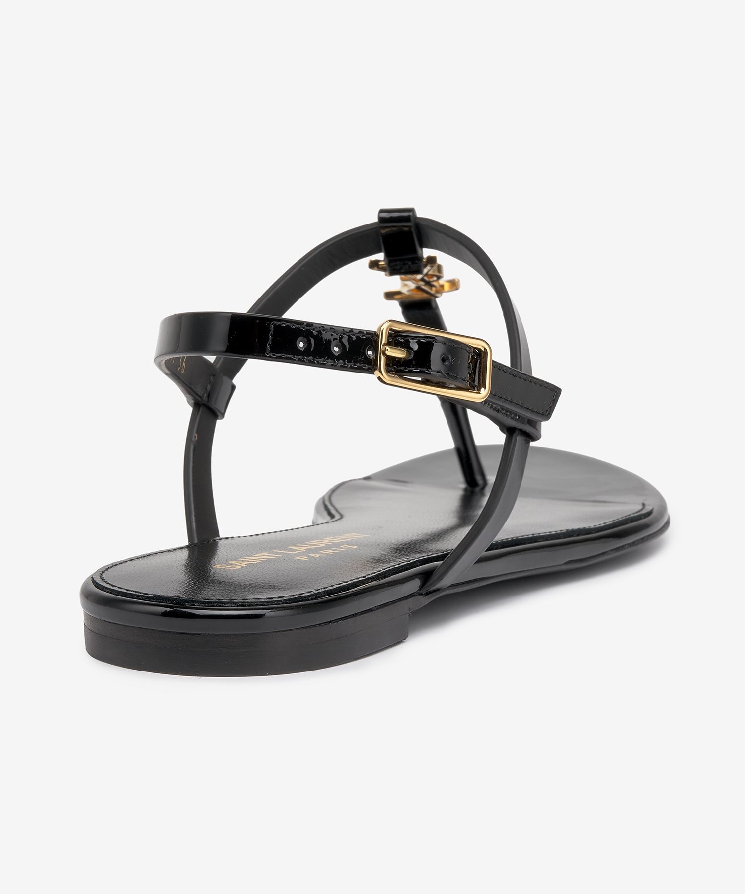 Saint Laurent★Cassandra FLAT Sandals フラットサンダル Saint Laurent☆Cassandra FLAT Sandals フラットサンダル