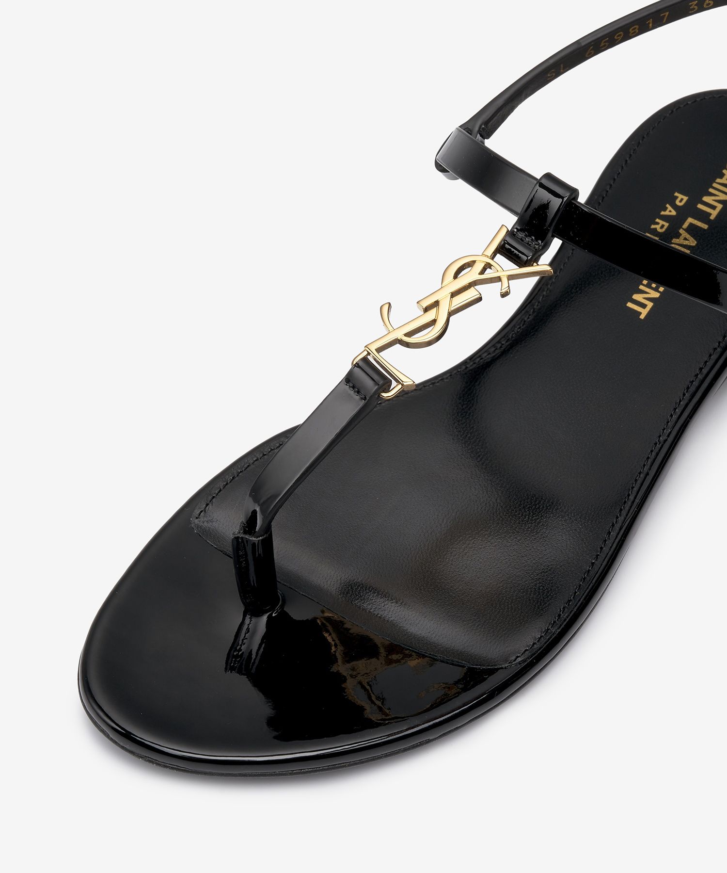 Saint Laurent★Cassandra FLAT Sandals フラットサンダル MUSINSA公式 | SAINT LAURENT Women's Cassandra Flat Sandals