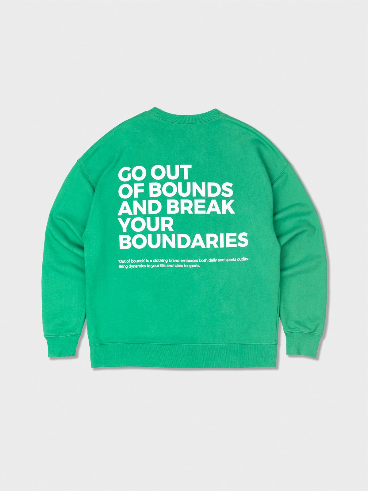 아웃오브바운즈(OUT OF BOUNDS) Oob로고 스웻셔츠