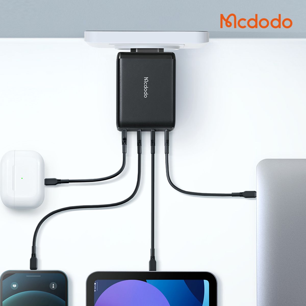맥도도(MCDODO) GaN PD3.0 PPS 120W 초고속 4포트 멀티 충전기