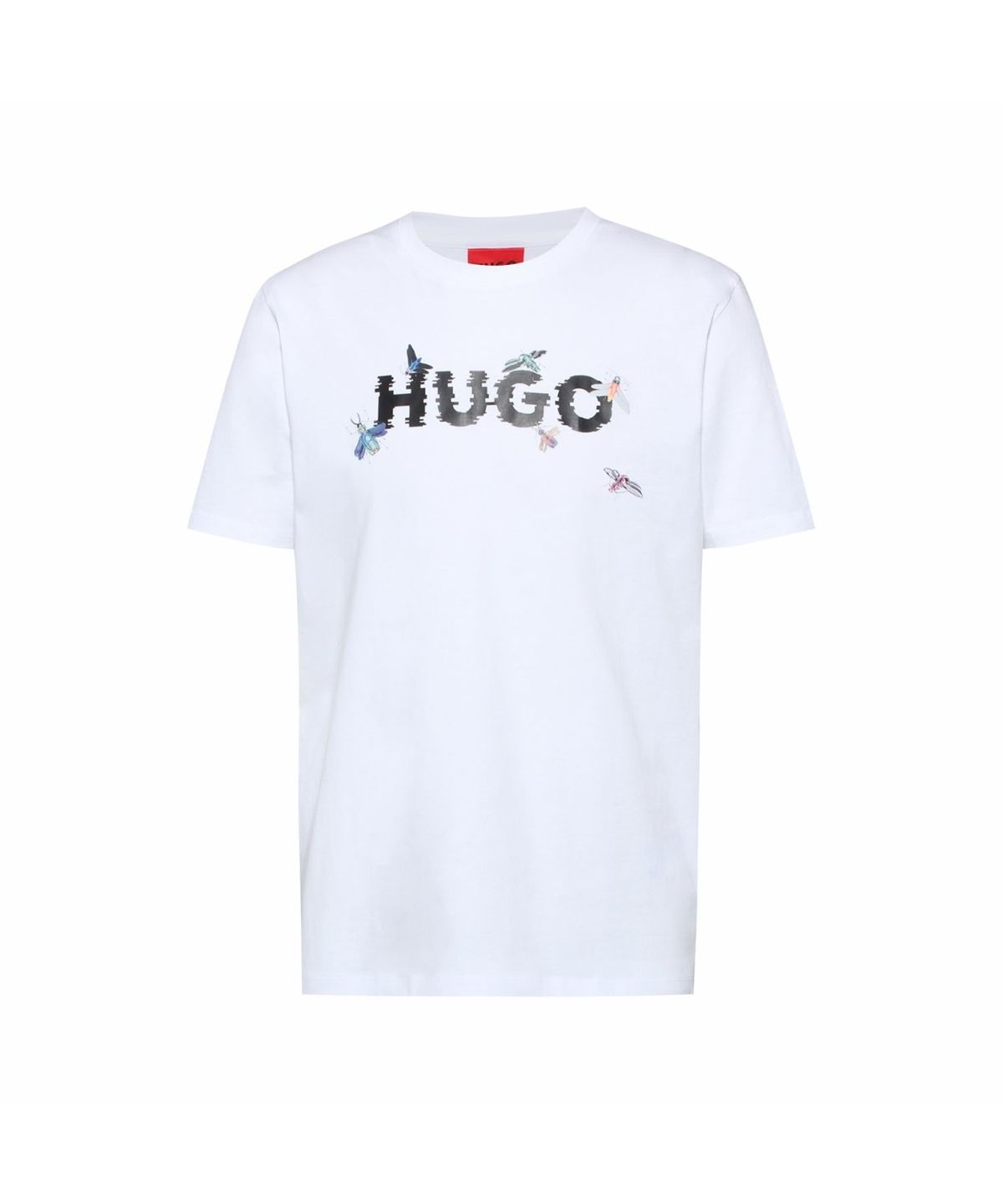 휴고(HUGO) 사이버 버그 레귤러핏 티셔츠 50465930_100
