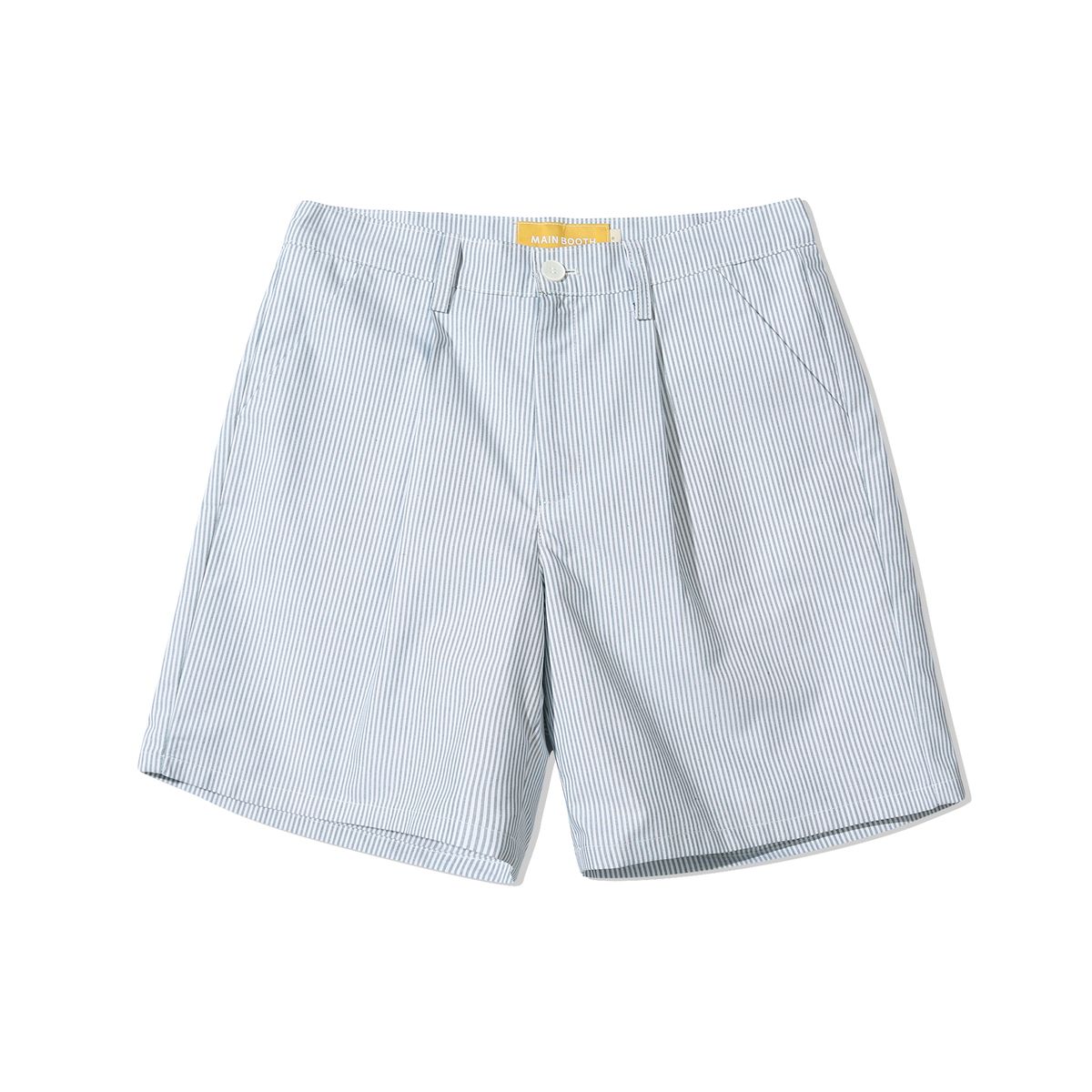메인부스(MAINBOOTH) Billys Oversized Stripe Shorts(GREEN)