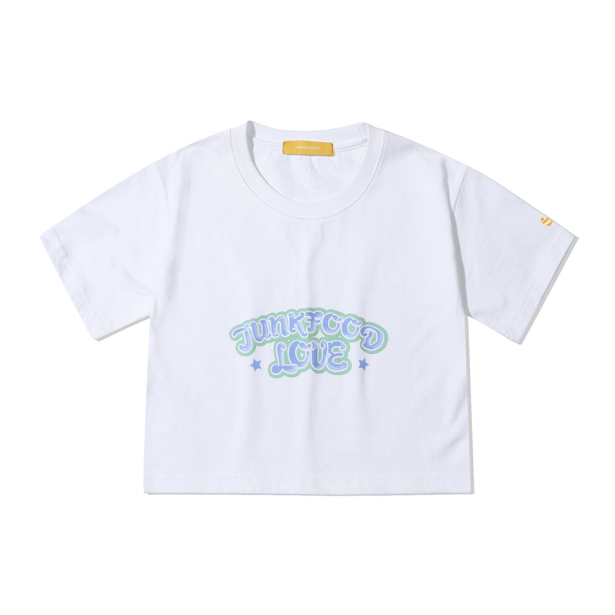 메인부스(MAINBOOTH) Junkfood Crop T-shirt(WHITE)