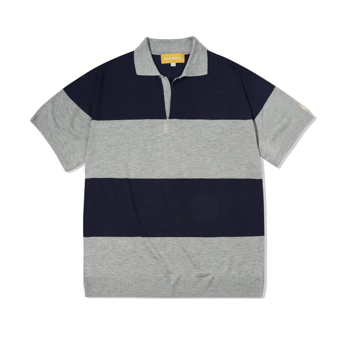 메인부스(MAINBOOTH) Billys Block Sweater(BLUE)
