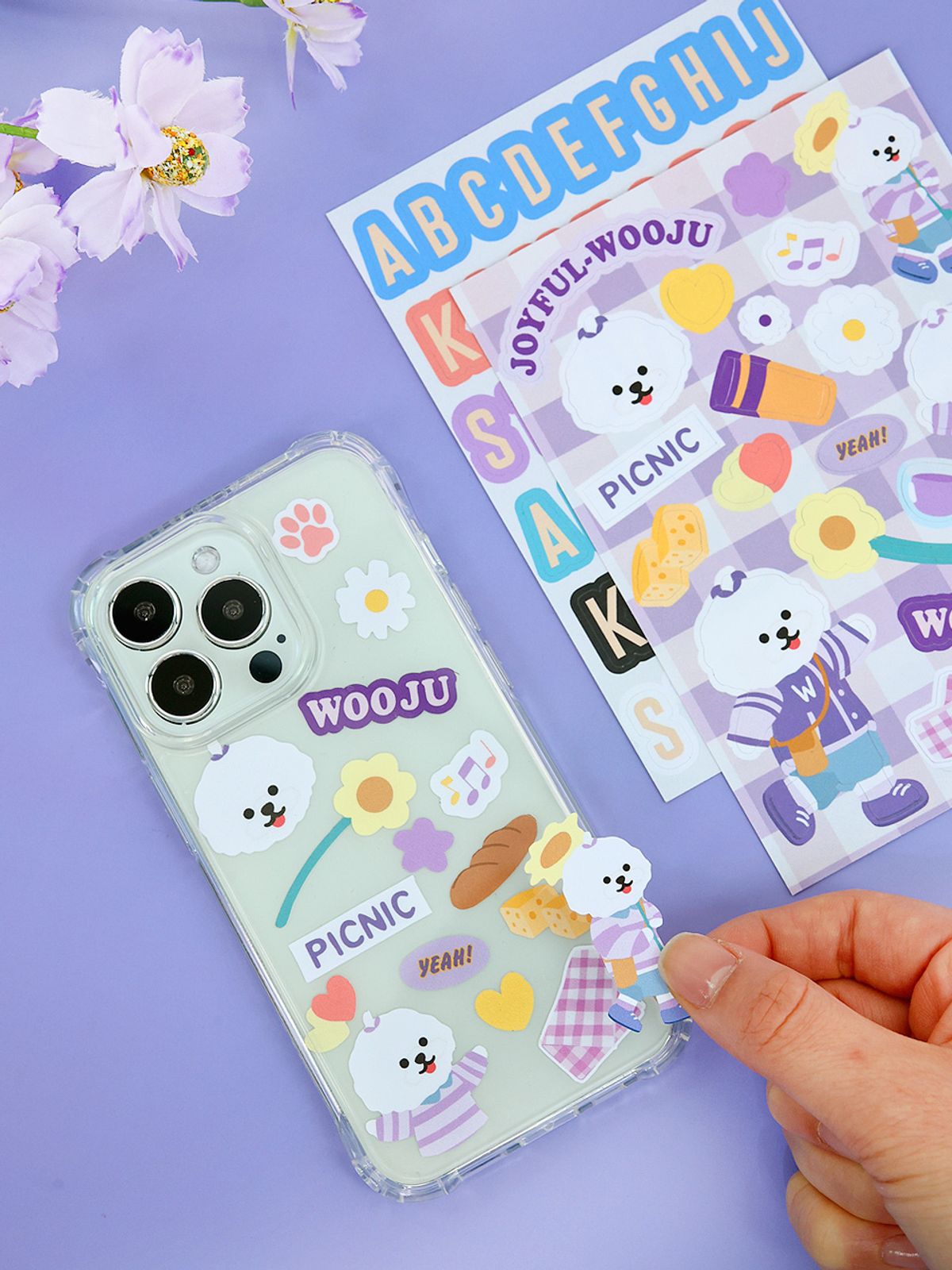디자인스킨(DESIGNSKIN) 디킨프렌즈 데코 스티커 5종 택1