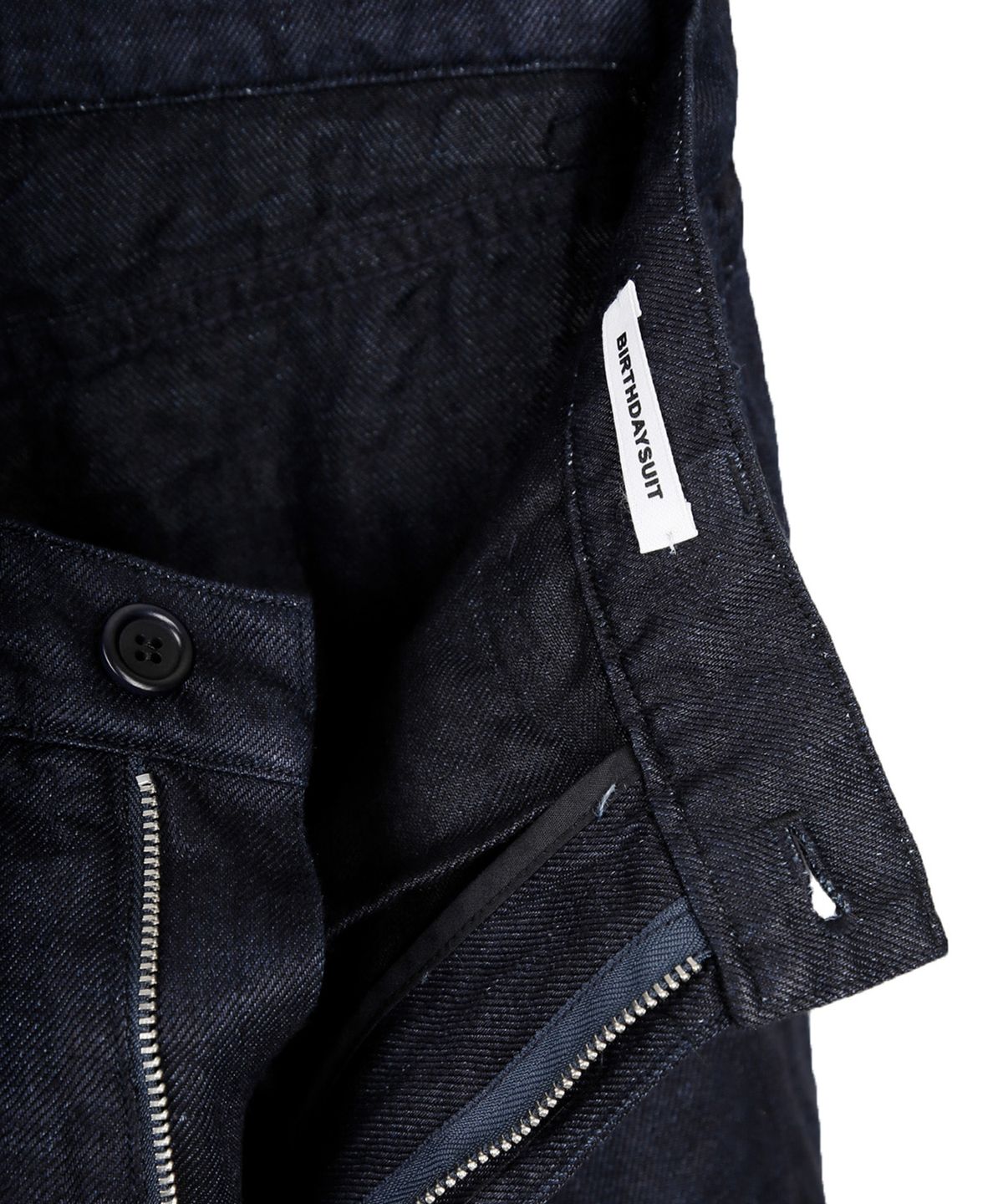 벌스데이수트(BIRTHDAYSUIT) INDIGO LINEN JEANS (NAVY)