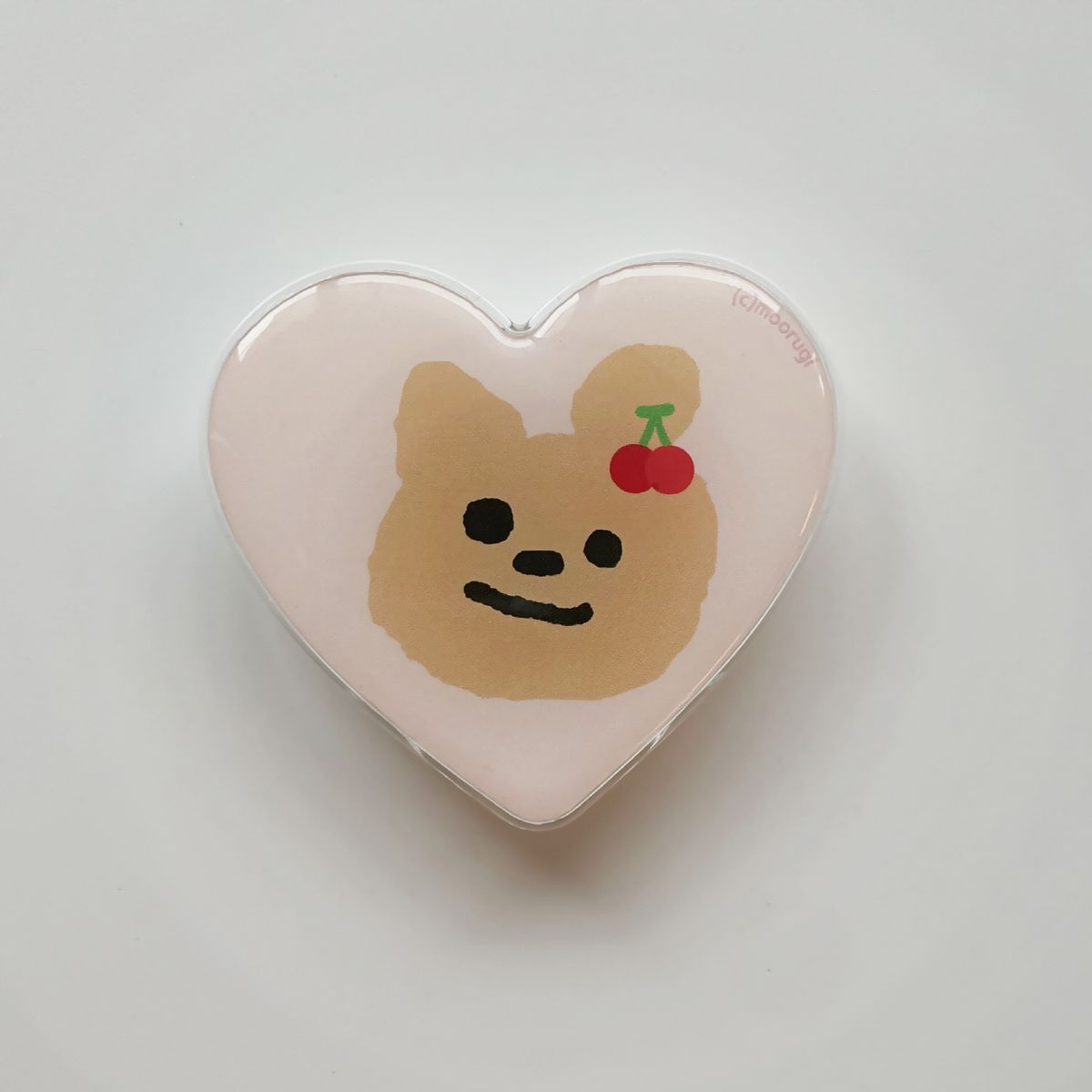 무룩이(MOORUGI) 체리 패턴 케이스