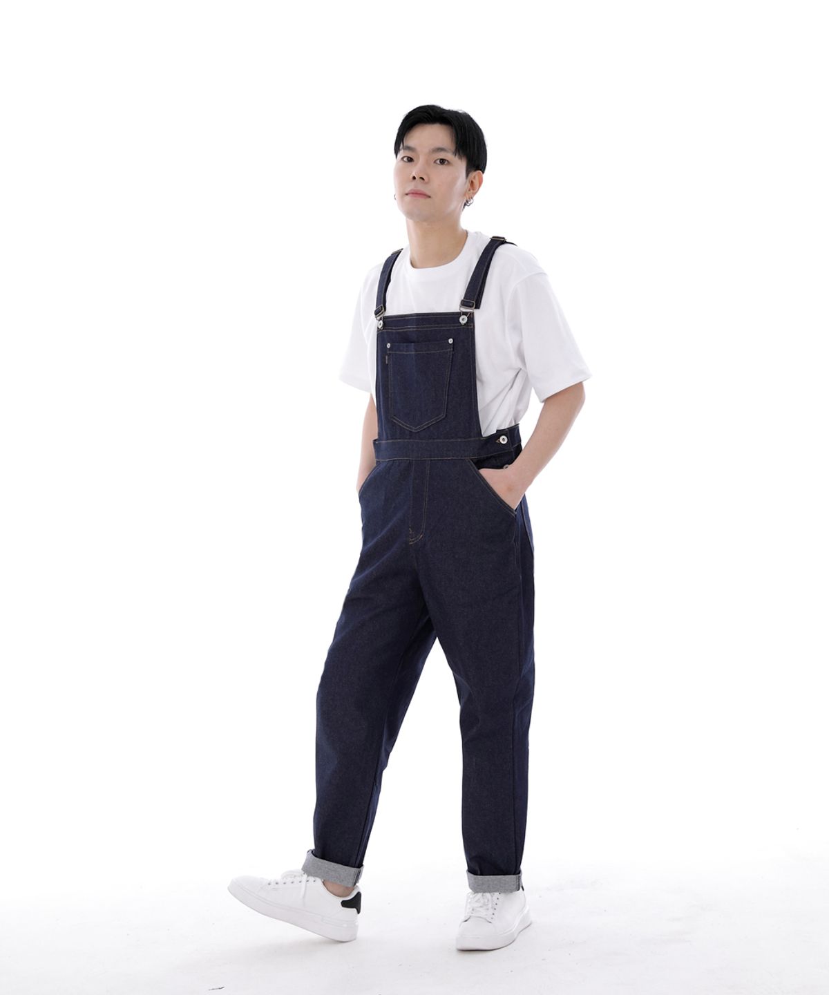 세인트크루(SAINTCREW) 시티보이 버튼 오버롤 CBB-607 데님인디고