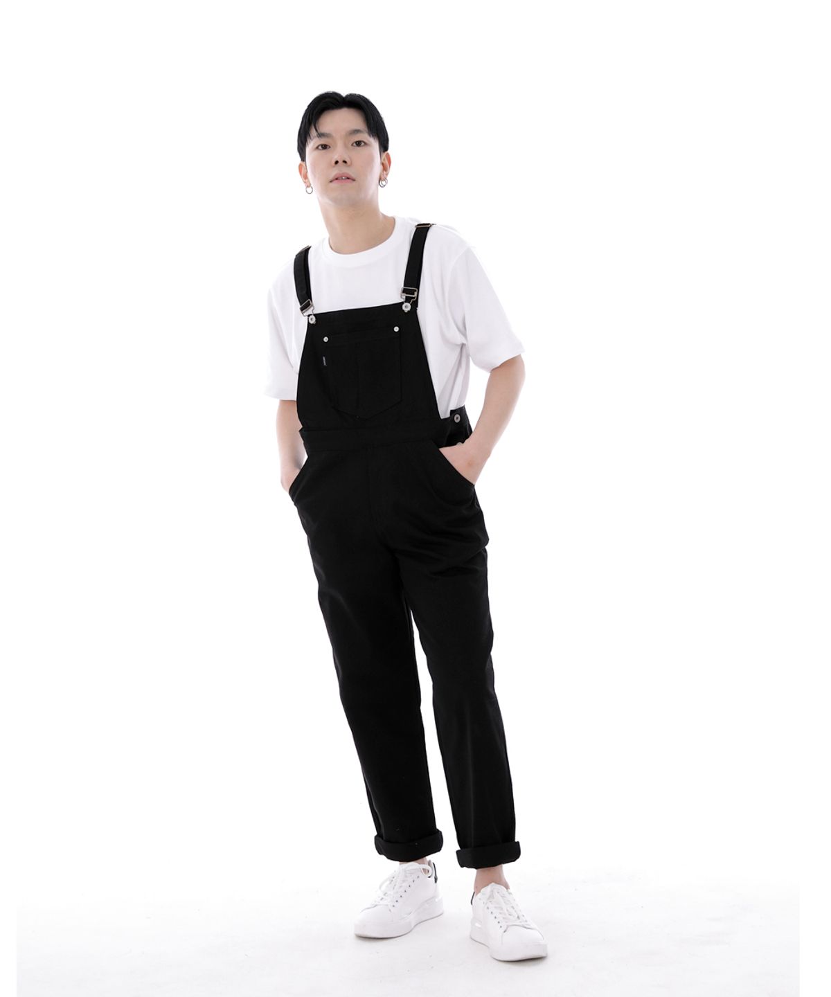 세인트크루(SAINTCREW) 시티보이 버튼 오버롤 CBB-607 블랙