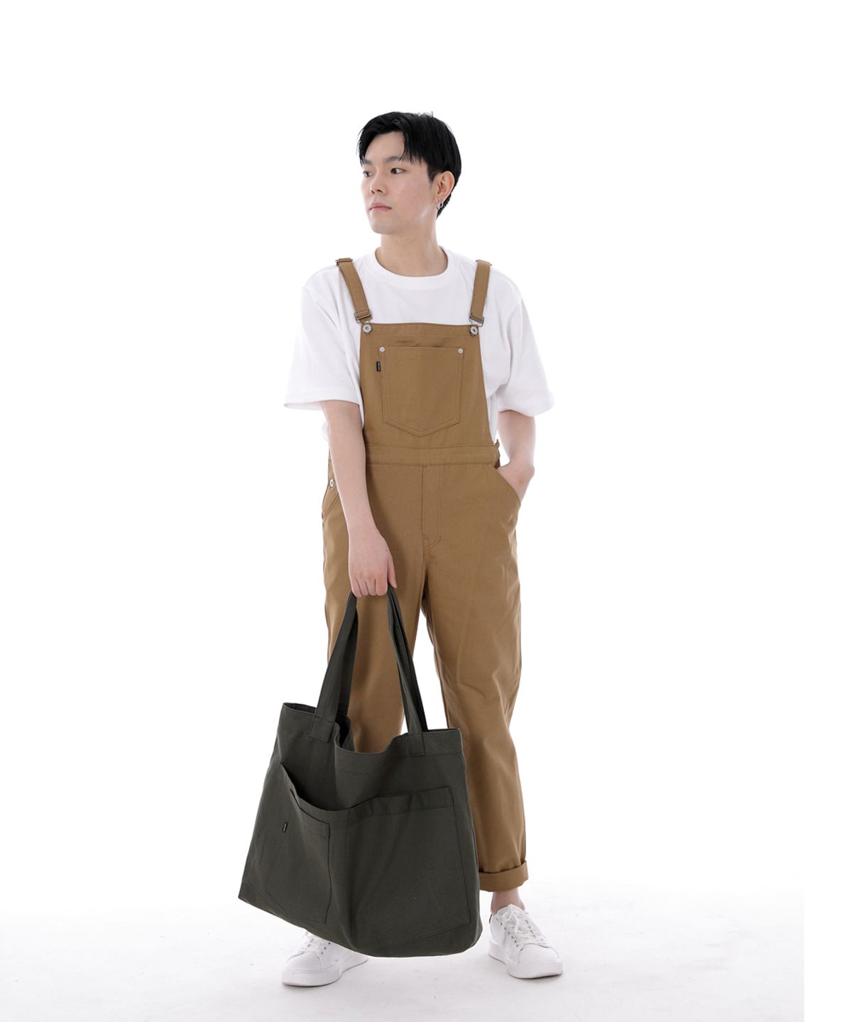 세인트크루(SAINTCREW) 시티보이 버튼 오버롤 CBB-607 카멜