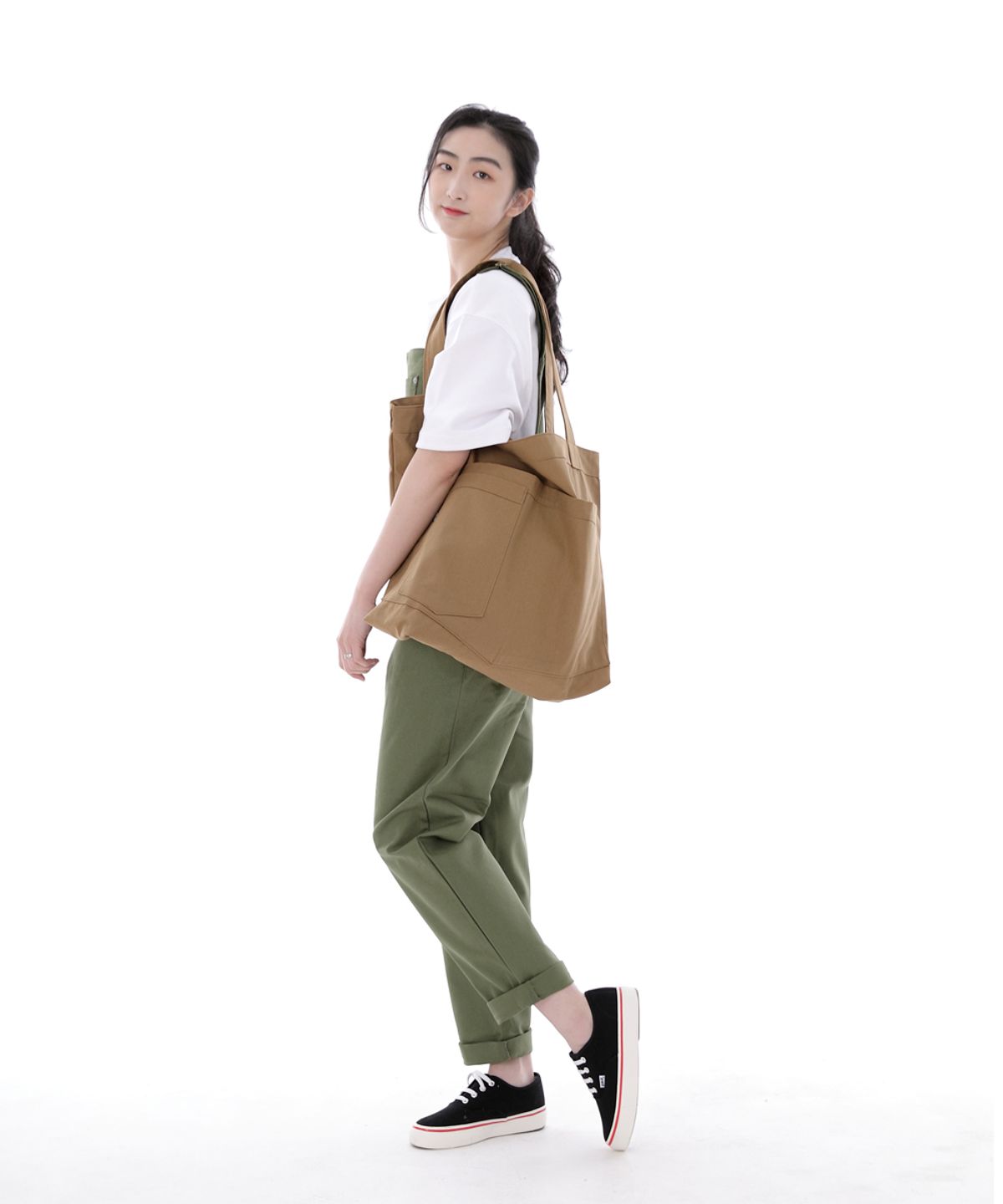 세인트크루(SAINTCREW) 시티보이 메가빅 숄더백 CBM-110 카멜