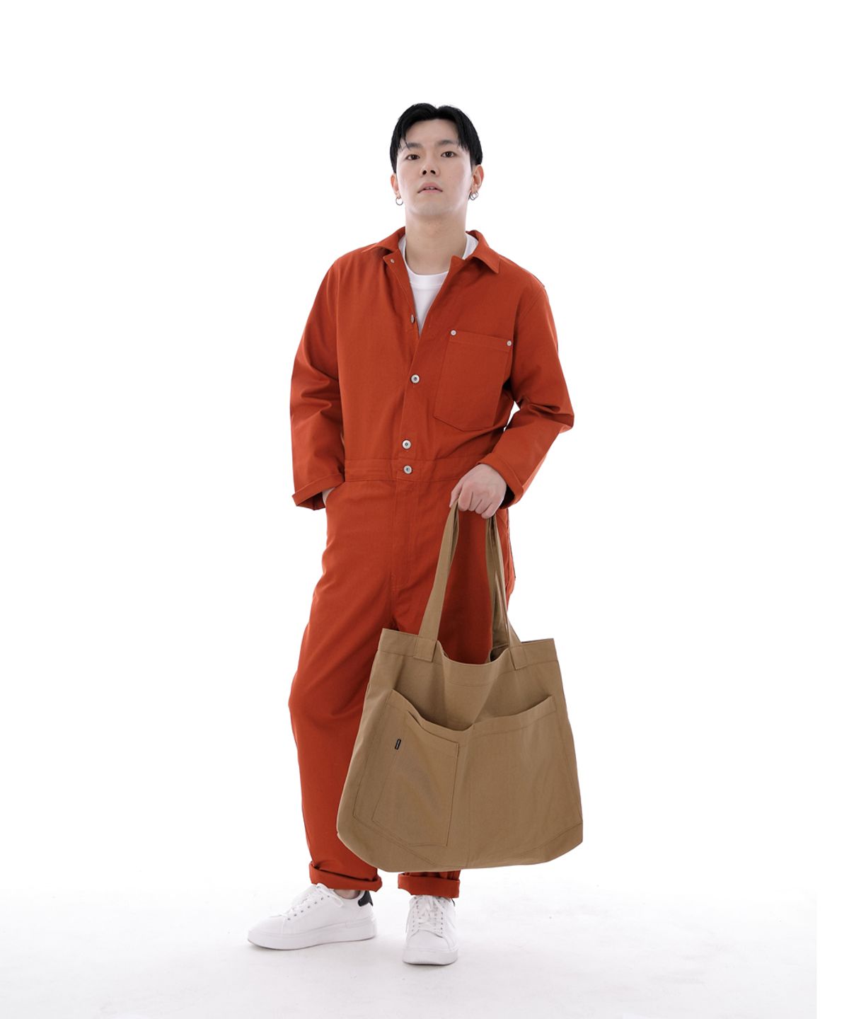 세인트크루(SAINTCREW) 시티보이 메가빅 숄더백 CBM-110 카멜