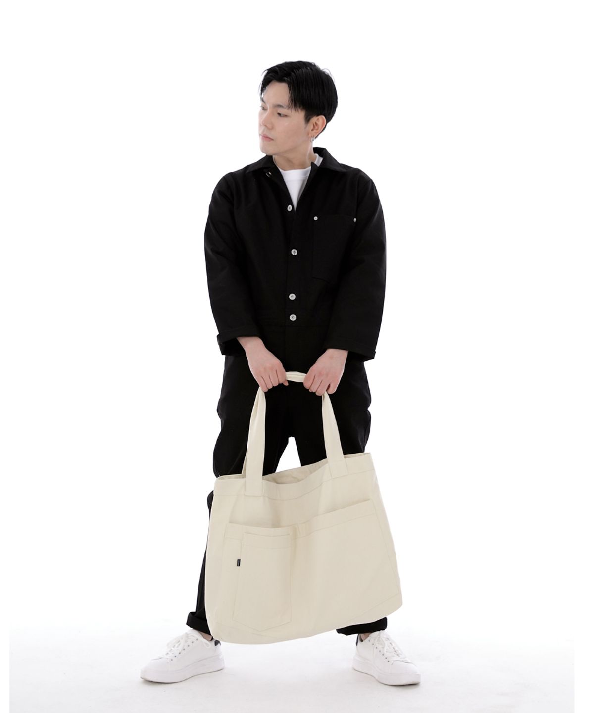 세인트크루(SAINTCREW) 시티보이 메가빅 숄더백 CBM-110 크림