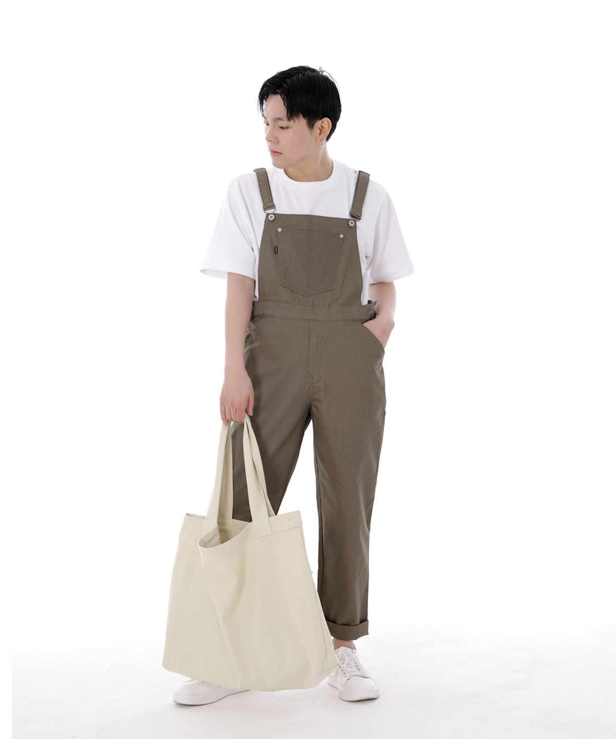 세인트크루(SAINTCREW) 시티보이 메가빅 숄더백 CBM-110 크림