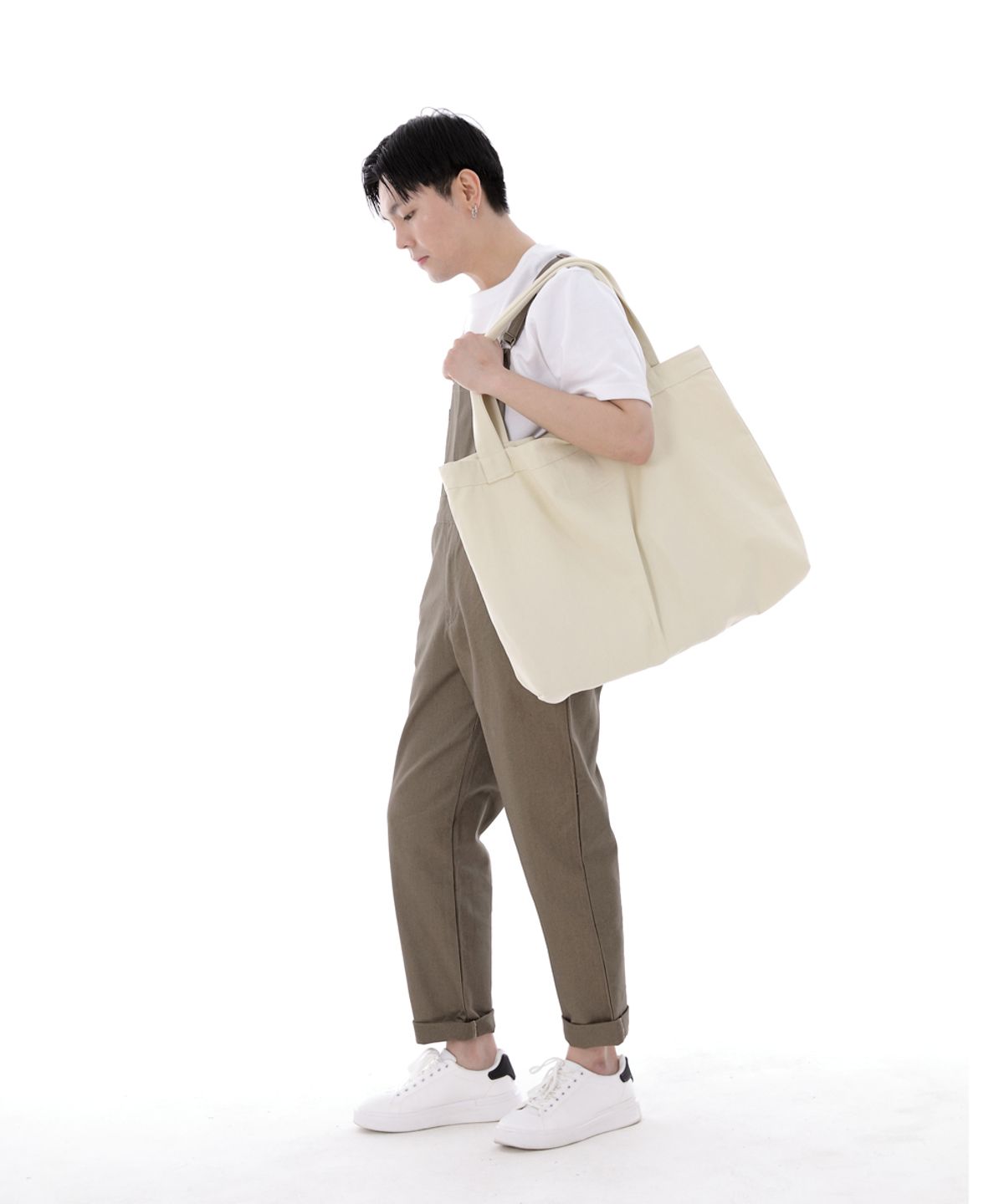 세인트크루(SAINTCREW) 시티보이 메가빅 숄더백 CBM-110 크림