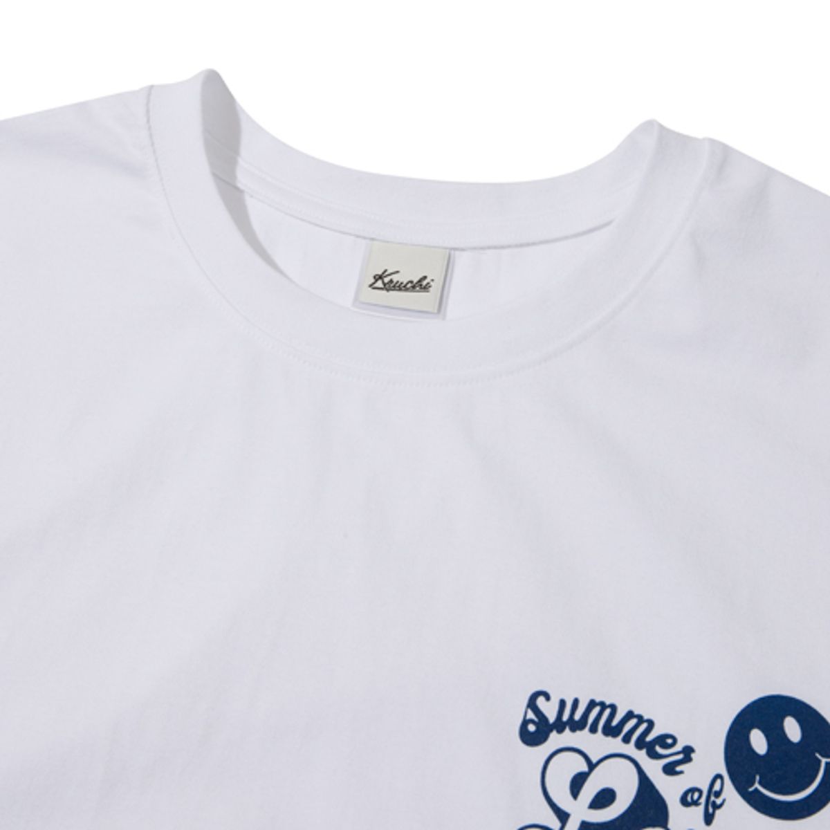 크루치(KRUCHI) SUMMER OF LOVE T-SHIRT (WHITE)