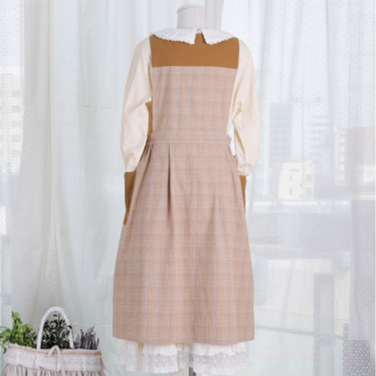 스타일바이미인(STYLEBYMIIN) 포인버튼원피스