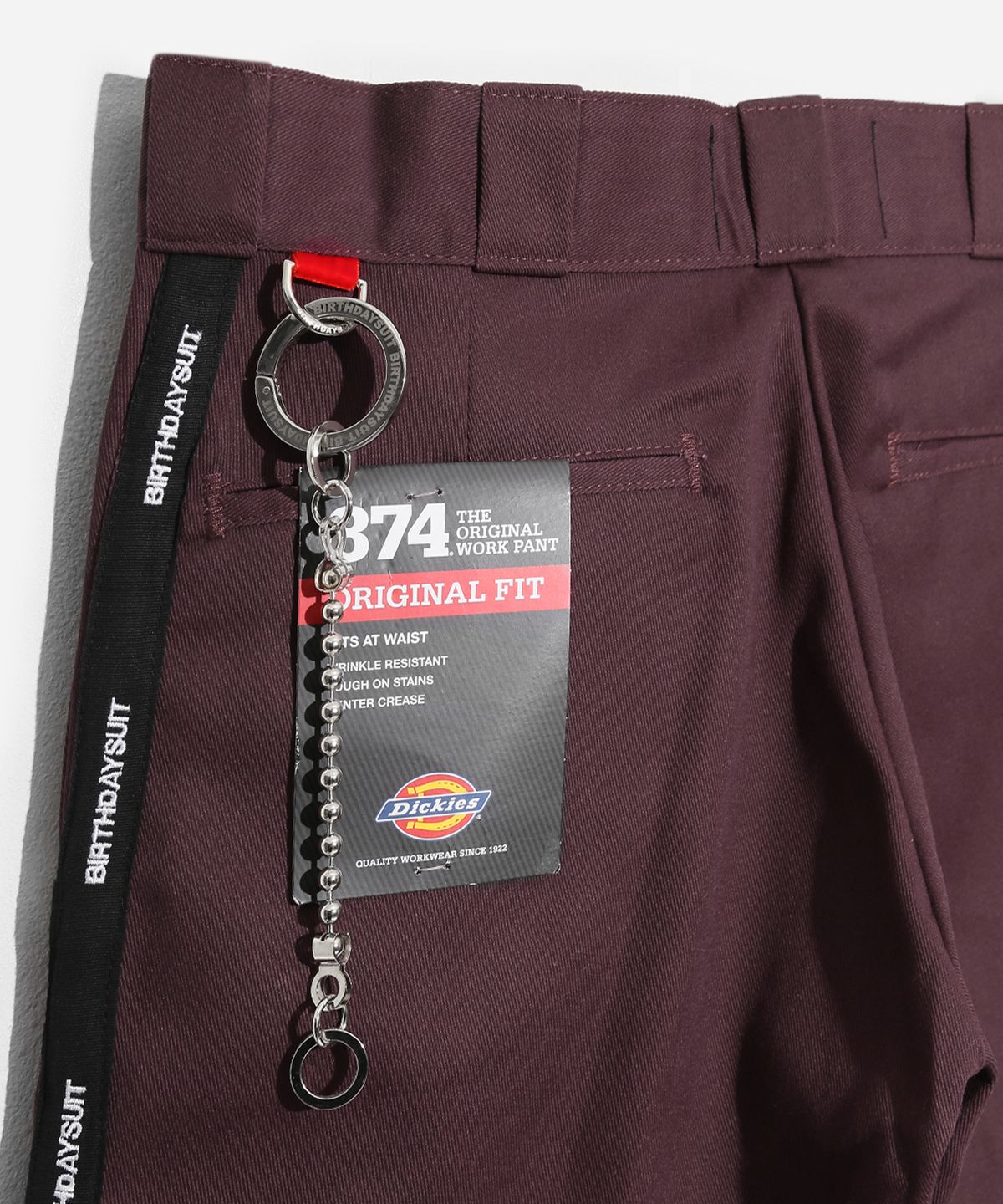 벌스데이수트(BIRTHDAYSUIT) SIDE LINE REMAKE 874 - 001 (MAROON)