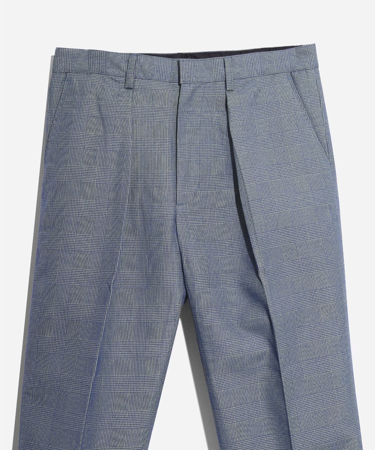 벌스데이수트(BIRTHDAYSUIT) WEEKEND PANTS (BLUE X GREEN CHECK)