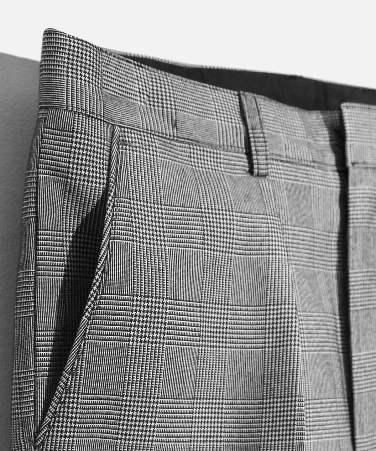 벌스데이수트(BIRTHDAYSUIT) WEEKEND PANTS (GLEN CHECK)