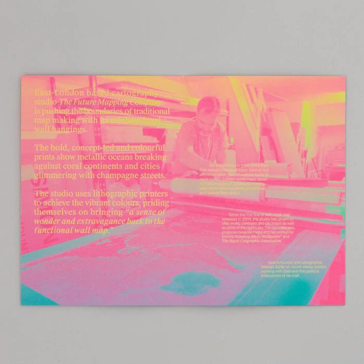 빠르크 에디션(PARC EDITIONS) POSTERZINE #19 Future Maps