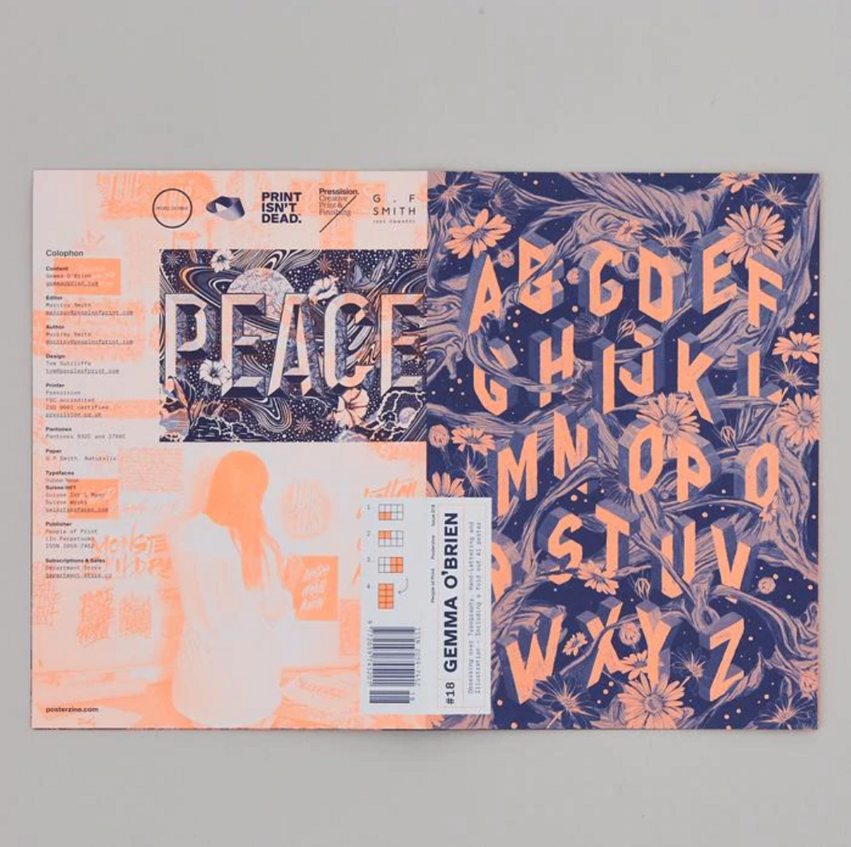 빠르크 에디션(PARC EDITIONS) POSTERZINE #18 Gemma OBrien