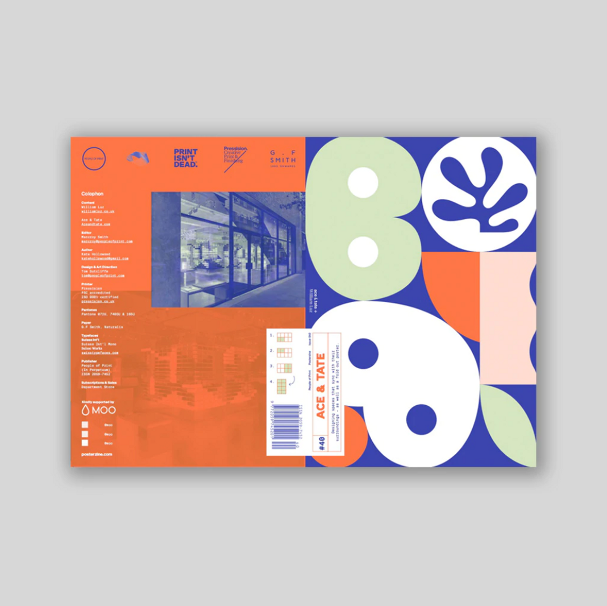 빠르크 에디션(PARC EDITIONS) POSTERZINE #40 Ace & Tate