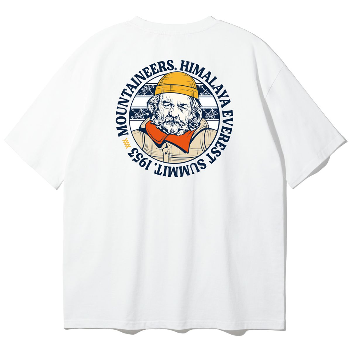 앨빈클로(ALVINCLO) 마운티널스 서클 오버핏 반팔티 AST3805 (5 COLOR)