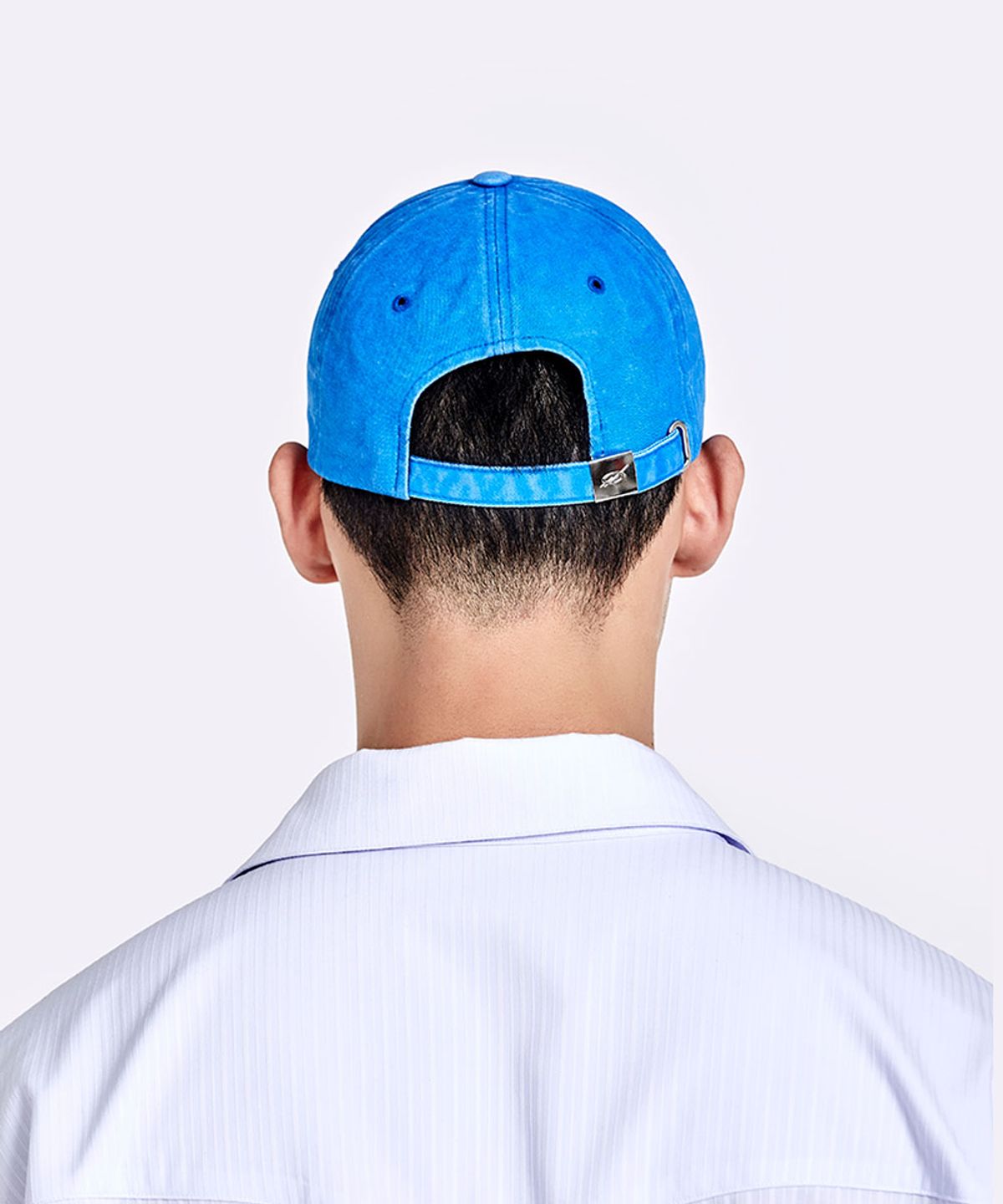 51퍼센트(51PERCENT) WASHED LOGO CAP - BLUE