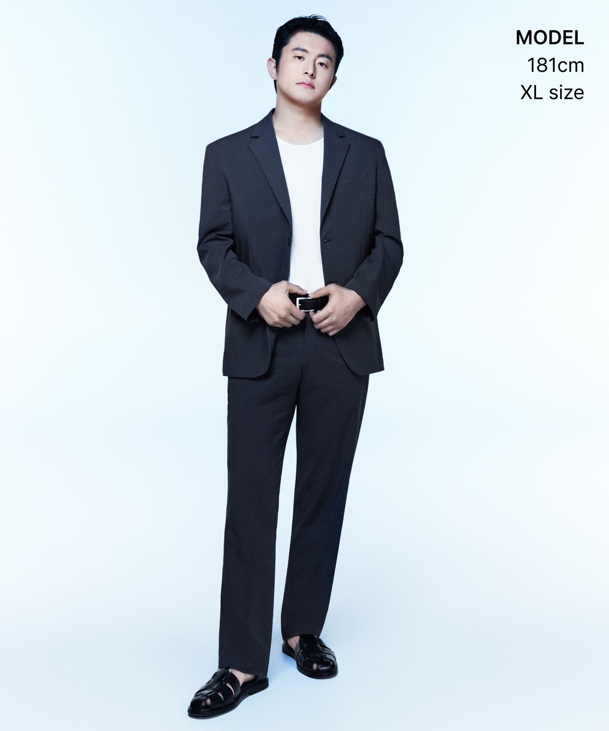 무신사 스탠다드(MUSINSA STANDARD) [쿨탠다드] 릴렉스드 베이식 블레이저 [그레이]