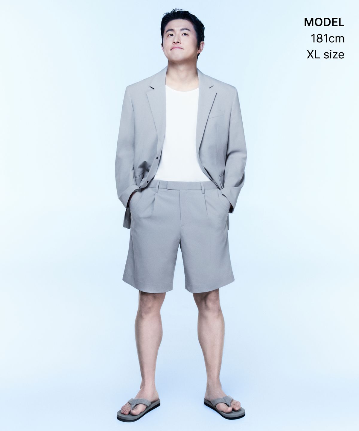 무신사 스탠다드(MUSINSA STANDARD) [쿨탠다드] 릴렉스드 베이식 블레이저 [라이트 베이지]