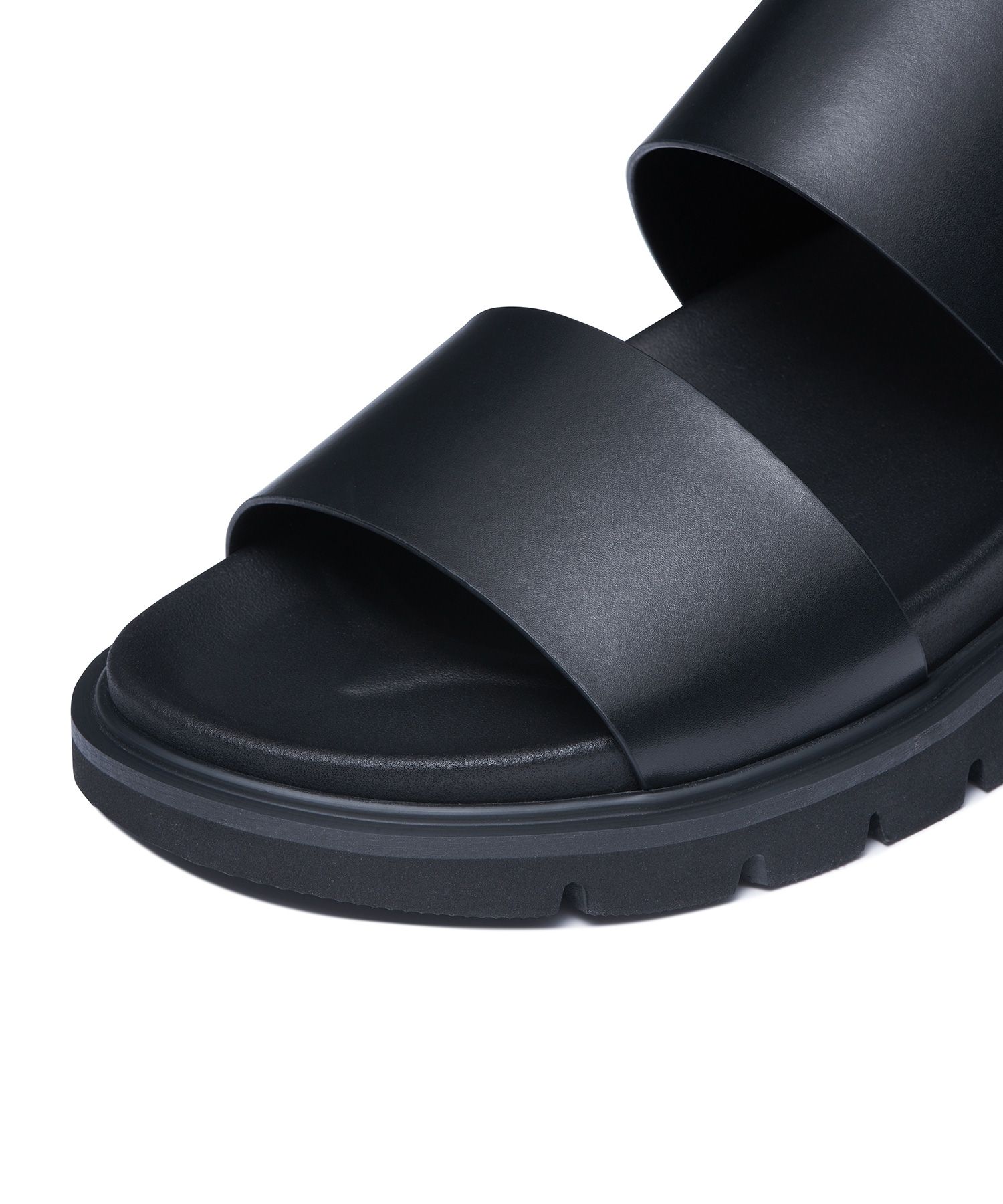 MUSINSA | MUSINSA STANDARD Synthetic leather double strap