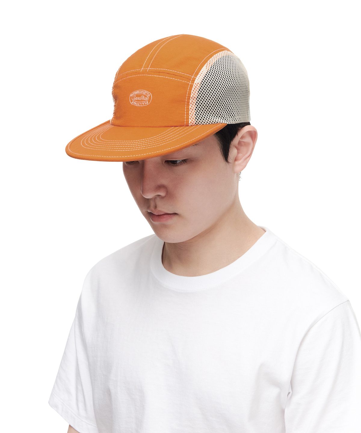 스노우피크(SNOWPEAK) 라이트 마운틴 클로스 캡 - 오렌지 / AC-22SU003OR