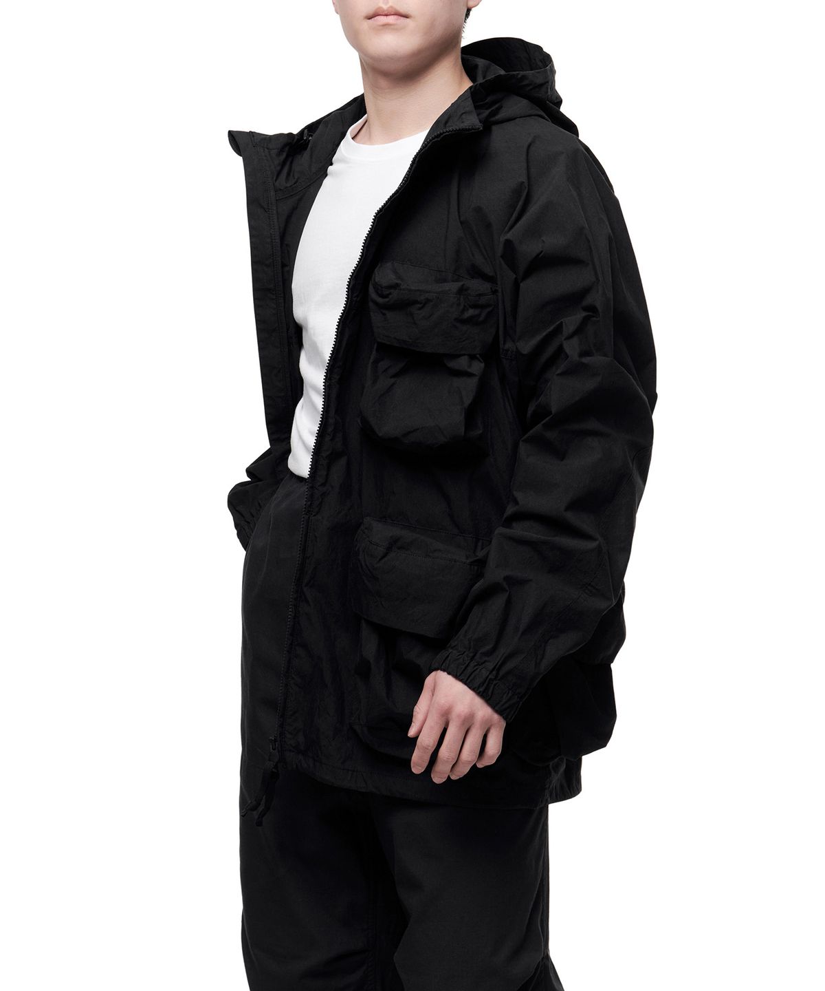 스노우피크(SNOWPEAK) 인디고 C/N 파카 - 블랙 / JK-20AU007RBK
