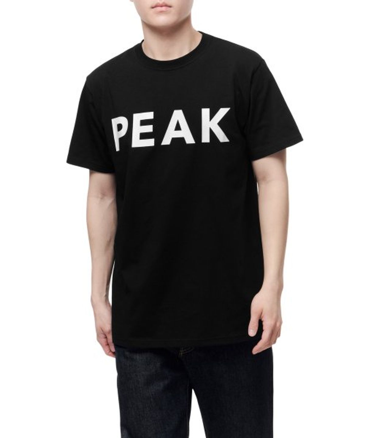 스노우피크(SNOWPEAK) 리플렉티브 프린티드 티셔츠 SP - 블랙 / TS-22SU101BK