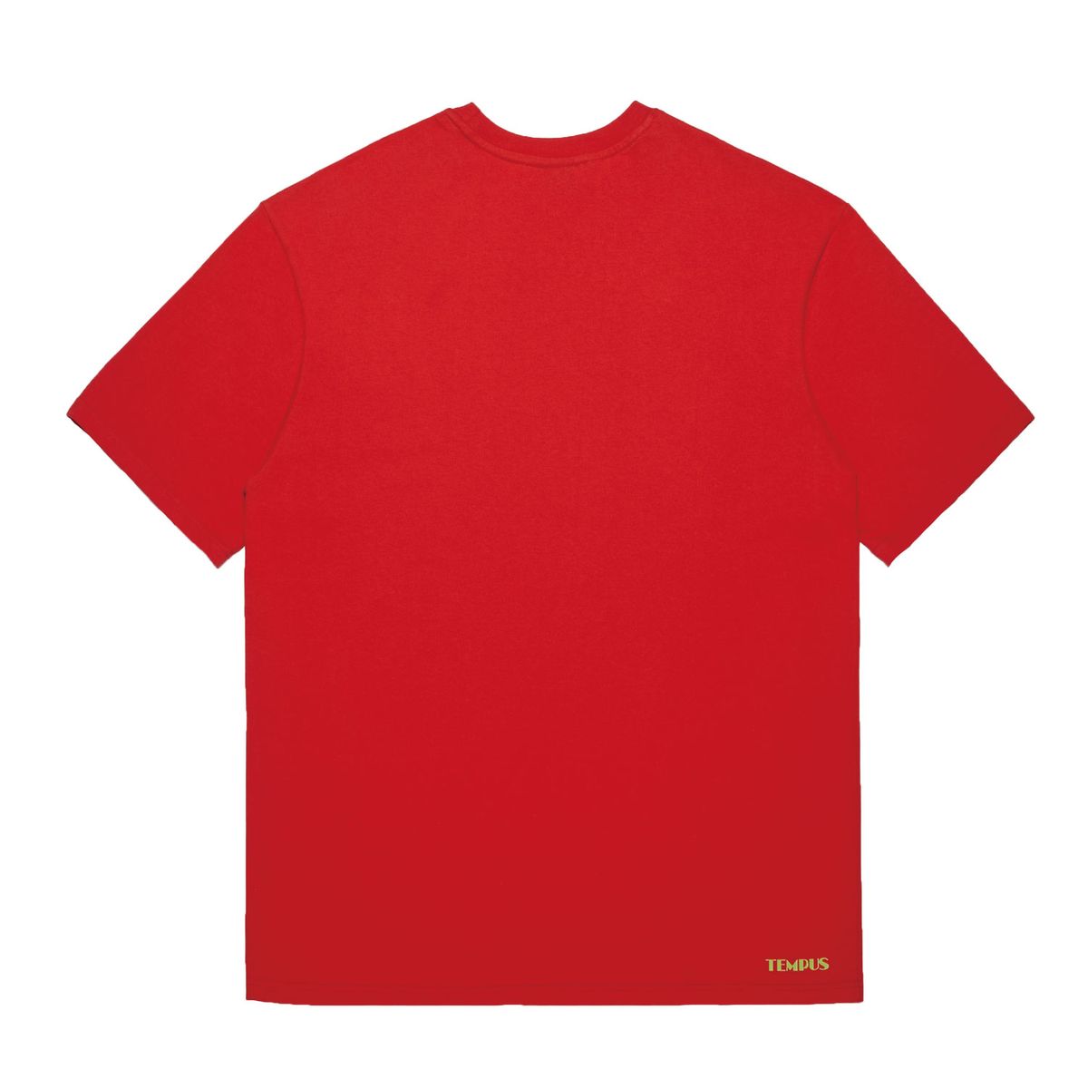 템푸스스튜디오(TEMPUS STUDIO) SPACE BEAR BIG LOGO T-SHIRTS [RED]