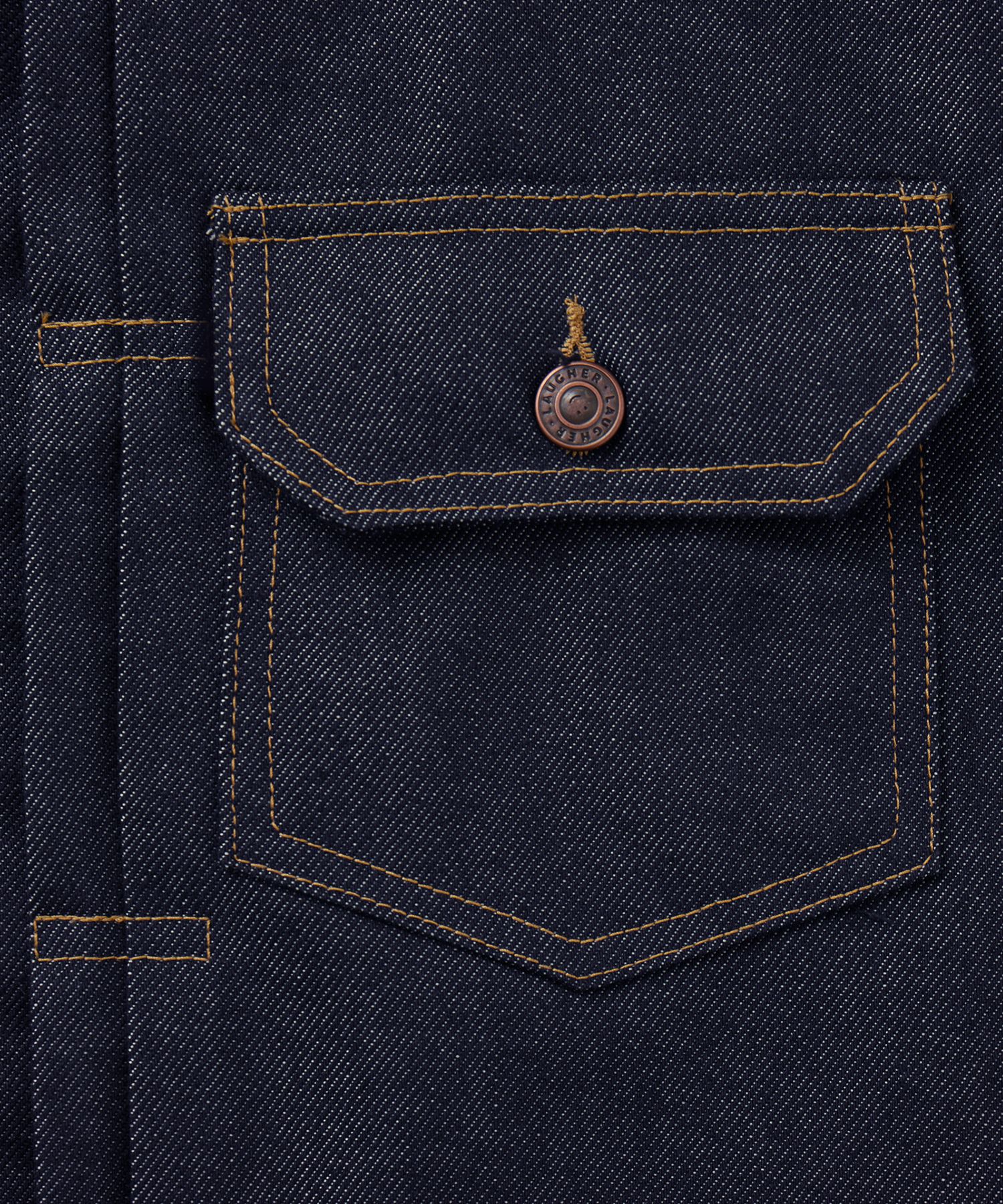 MUSINSA | LAUGHER [SET] [Non-fade] Cowboy denim setup