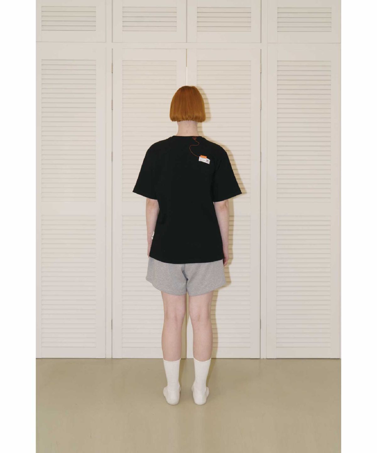이알에스코(ERSCO) 시그니쳐 심장로고 티셔츠_블랙