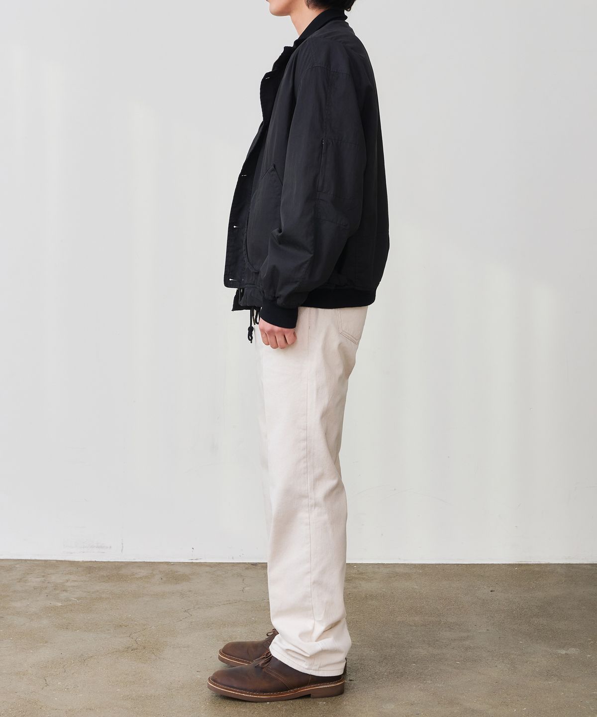 덴메이드(DENMADE) DEN0653 crease chino pants(natural cream)
