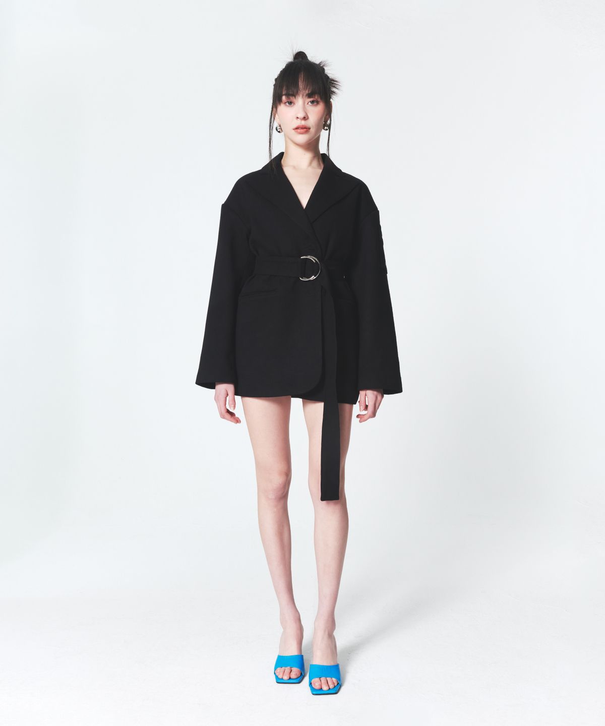 인프랩(INPREP) Oversized Belted Blazer