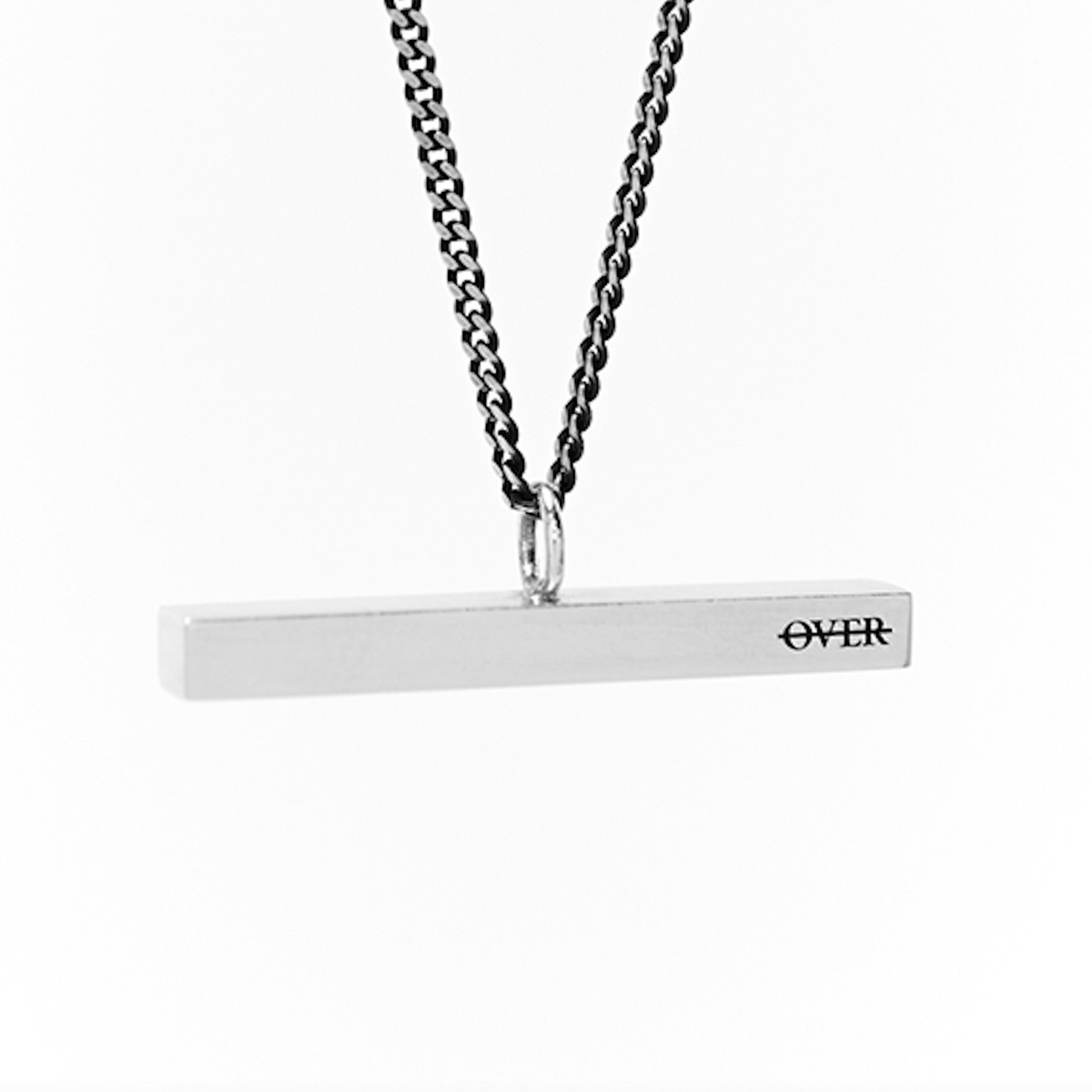 오버더라인(OVER THE LINE) Bold line Row Pendant